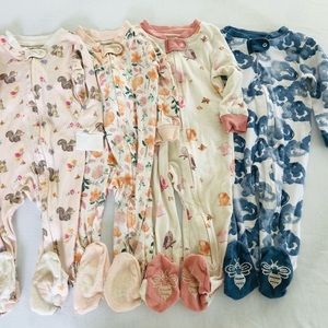 Burt’s Bees 12M Zippered Pajama Bundle